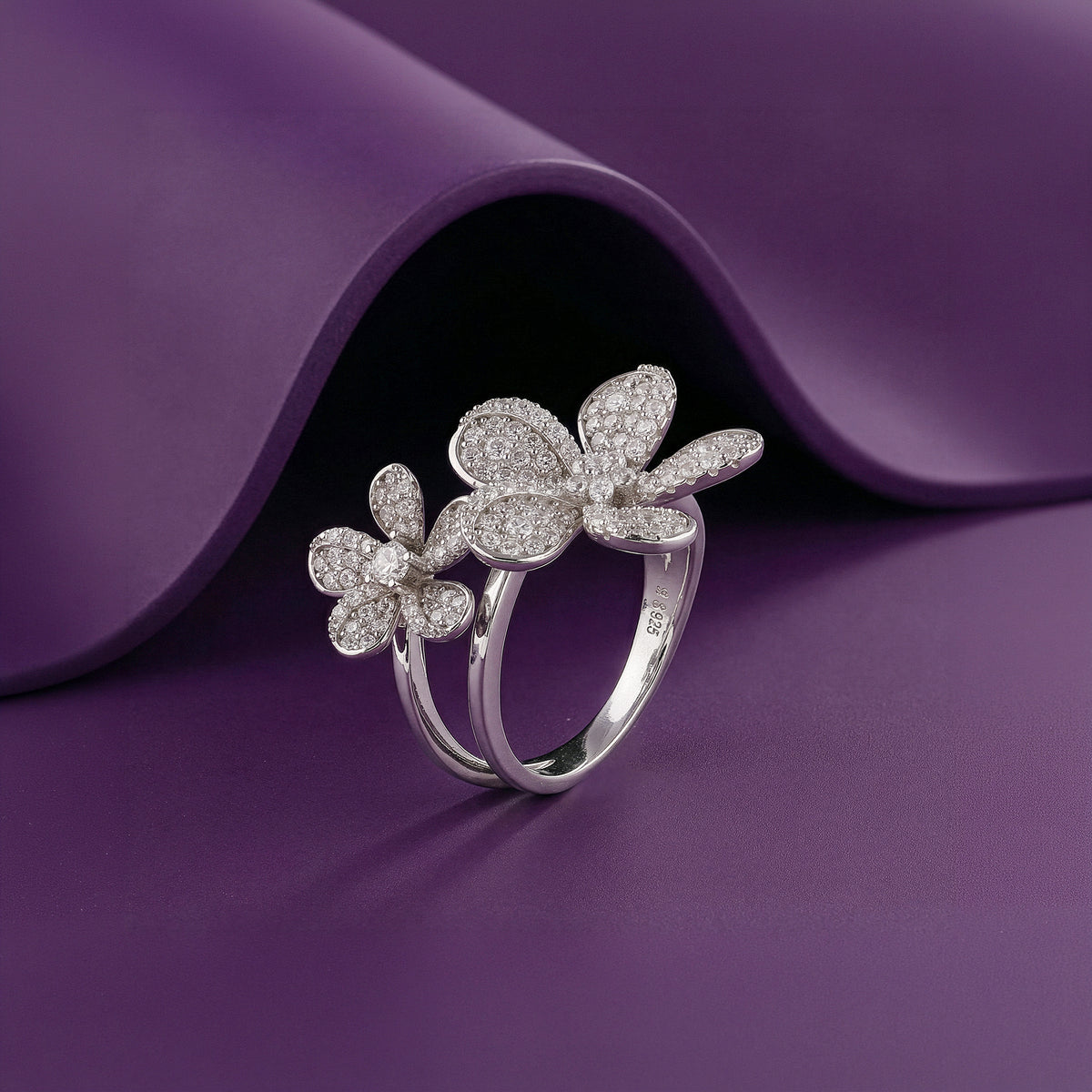 Silver Eleanor Ring (Size 20)