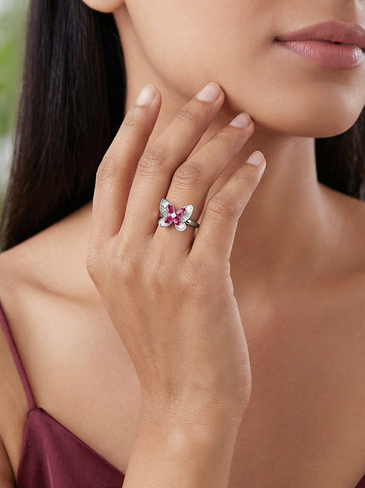 Silver Astoria Ring (Size 12)
