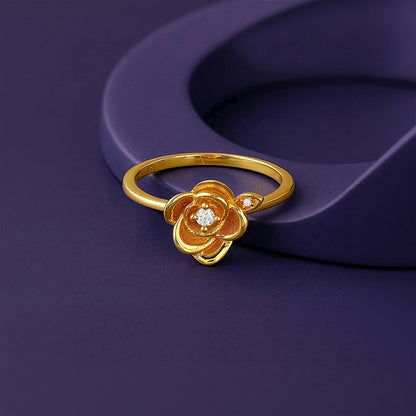 Golden Rose Gleam Ring (Size 12)