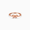 Rose Gold Blush Bow Ring