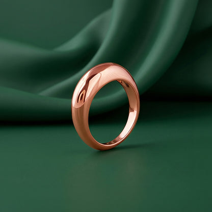 Rose Gold Polished Ring