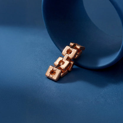 Rose Gold Modish Ring (Size 10)