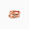 Rose Gold Sculptural Ring (Size 12)