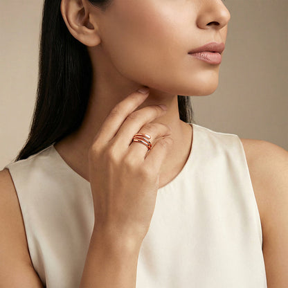 Rose Gold Refined Beauty Ring