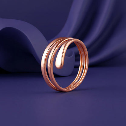 Rose Gold Refined Beauty Ring