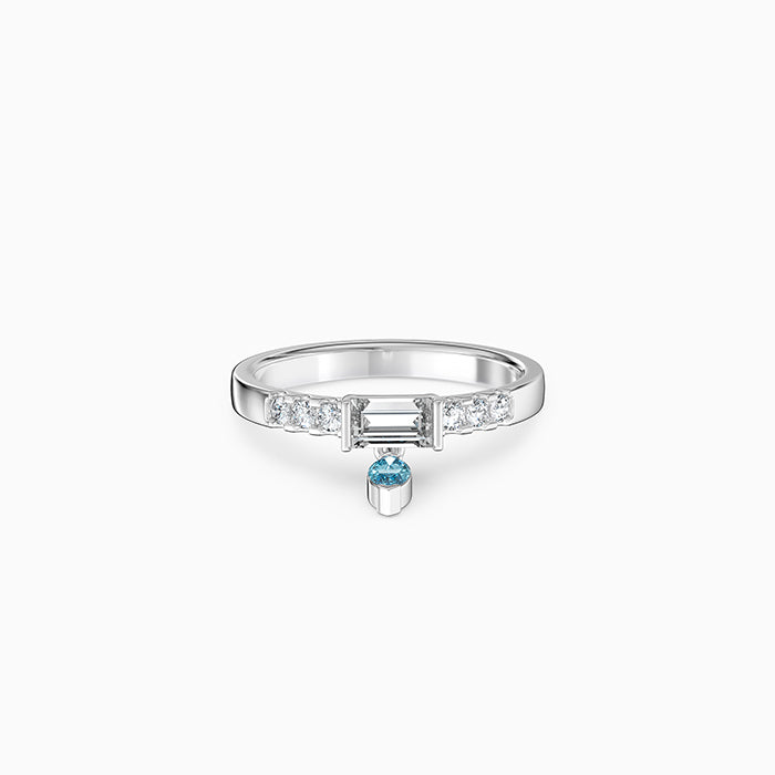 Silver Aurea Ariadne Ring (Size 12)