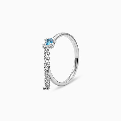 Silver Medea Ring (Size 12)