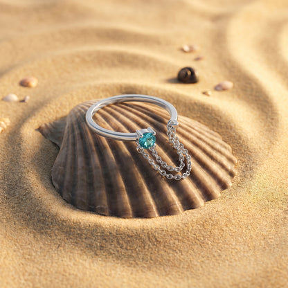 Silver Medea Ring (Size 12)