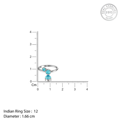 Silver Enyo Ring (Size 12)