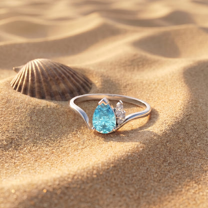 Silver Selia Ring (Size 12)