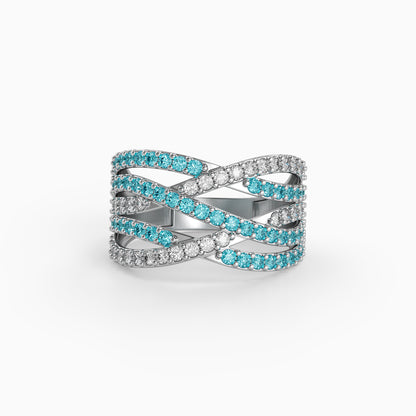 Silver Leucothea Ring (Size 12)
