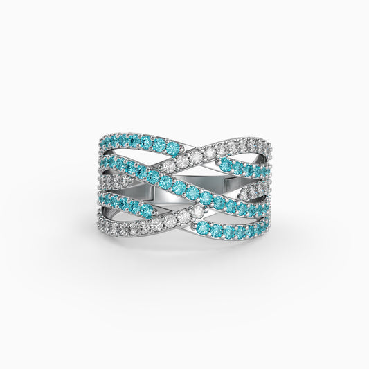 Silver Leucothea Ring (Size 12)