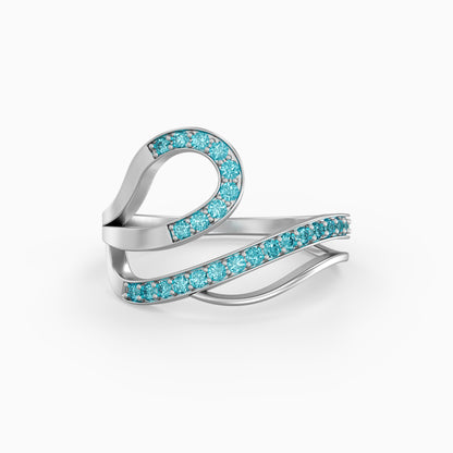 Silver Eurybia Ring (Size 12)