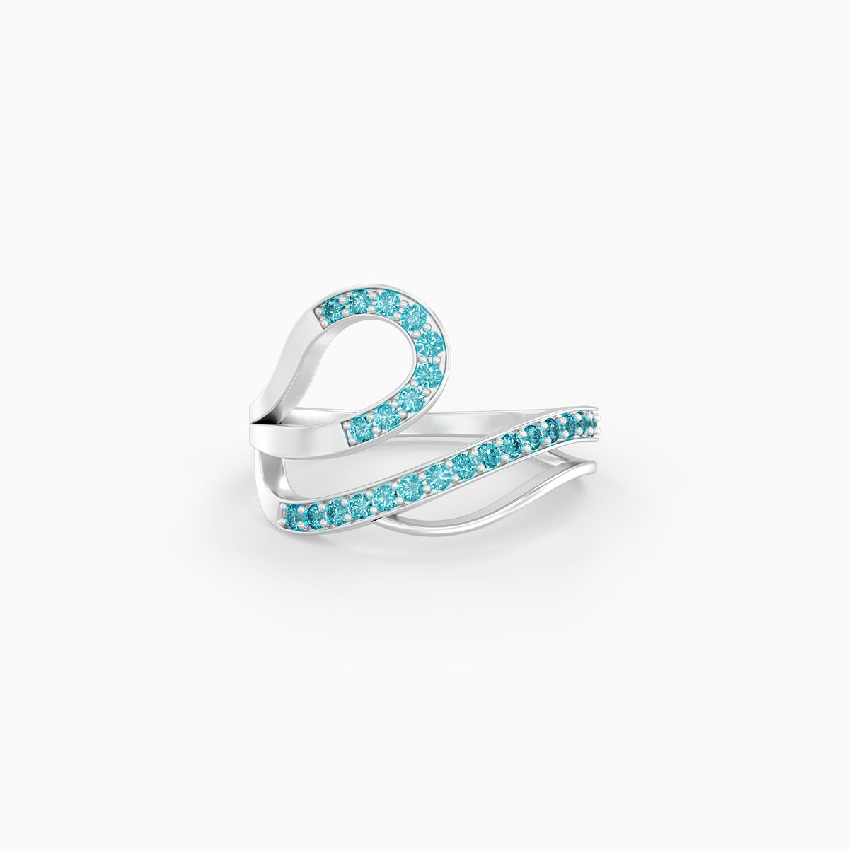 Silver Eurybia Ring (Size 12)