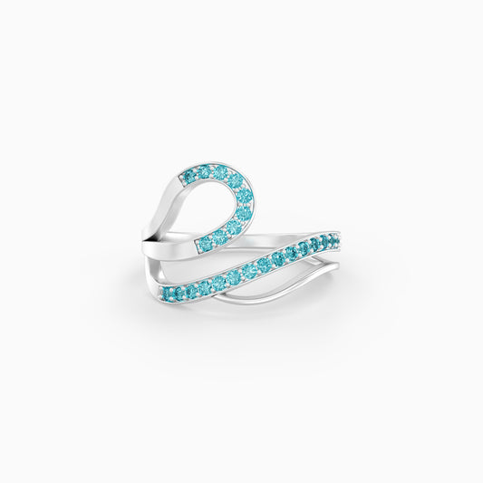 Silver Eurybia Ring (Size 12)