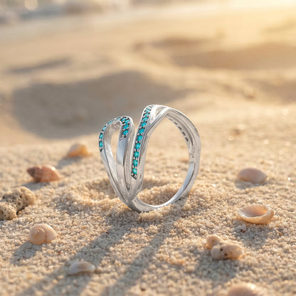 Silver Eurybia Ring (Size 12)