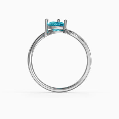 Silver Elara Maia Ring (Size 12)
