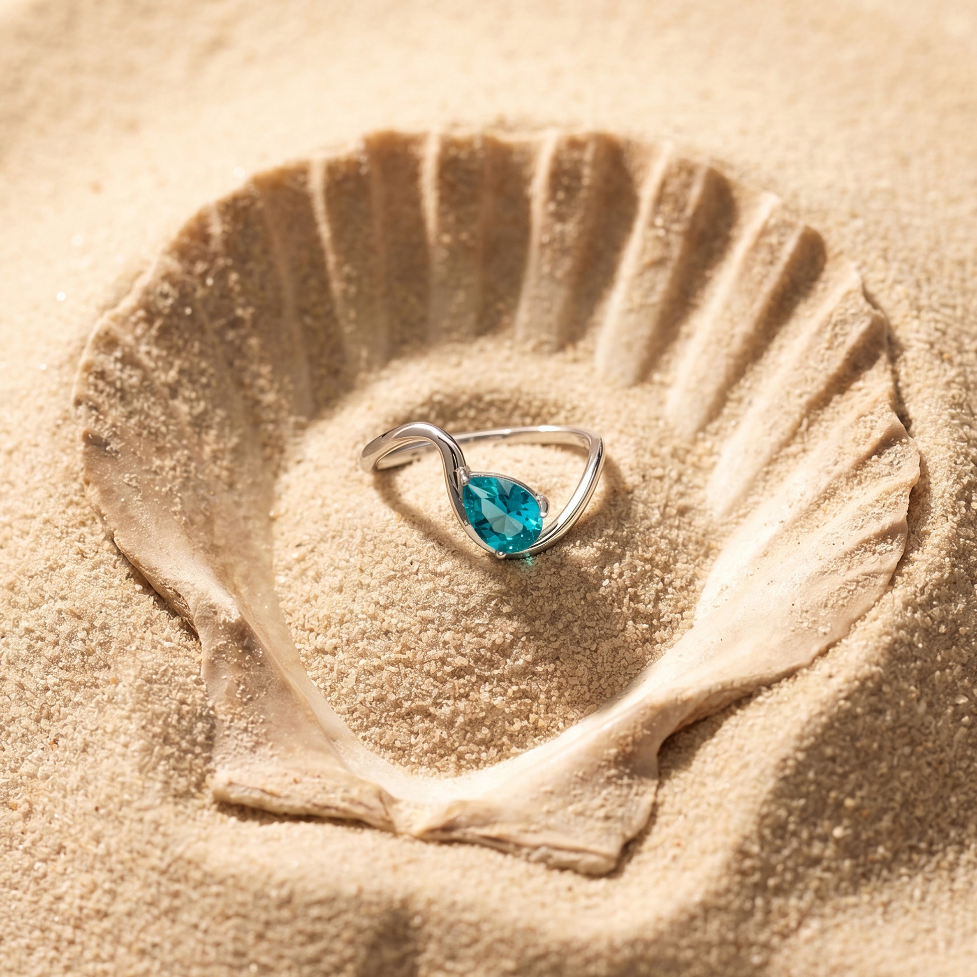 Silver Elara Maia Ring (Size 12)