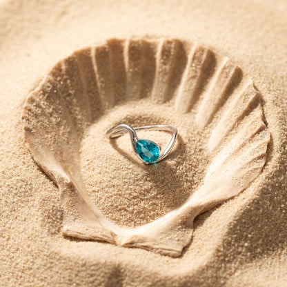 Silver Elara Maia Ring (Size 12)