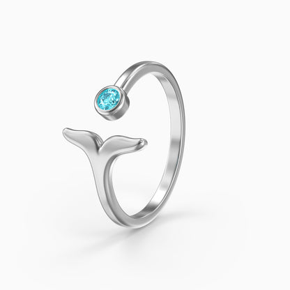 Silver Calliope Ring (Size 12)
