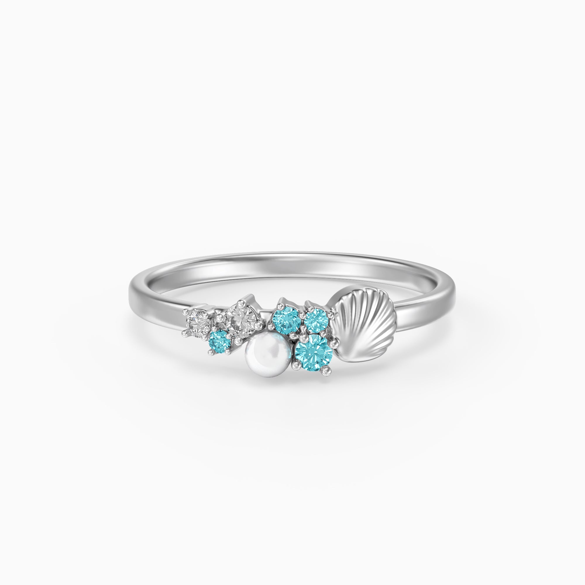 Silver Eileithyia Ring (Size 12)