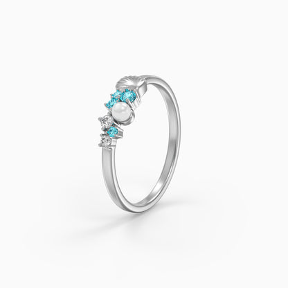 Silver Eileithyia Ring (Size 12)