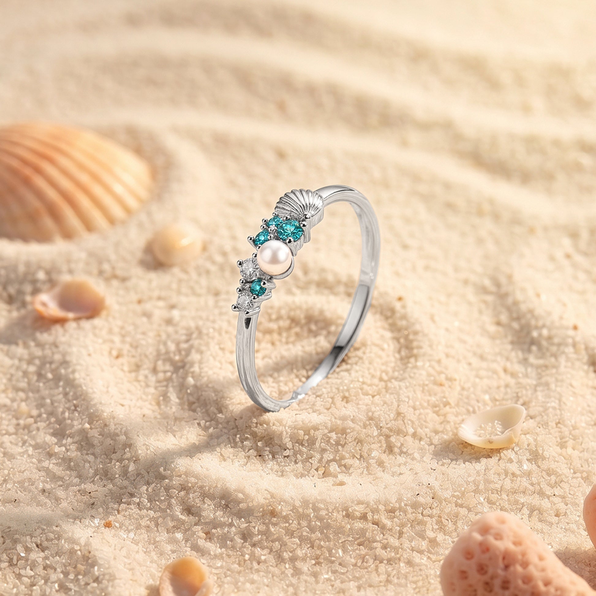 Silver Eileithyia Ring (Size 12)