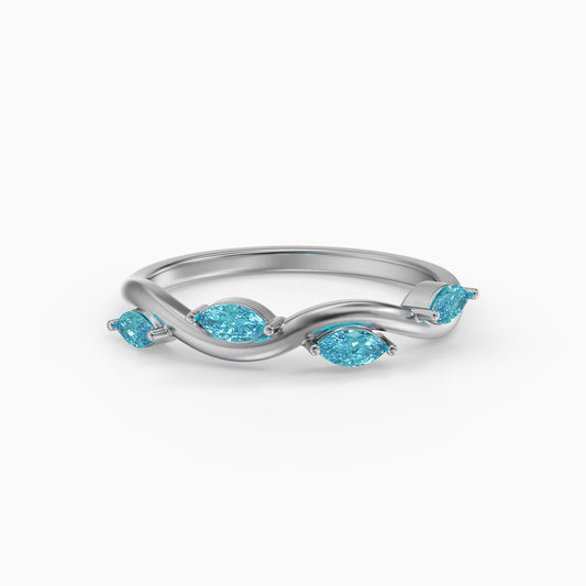 Silver Perseis Ring (Size 12)