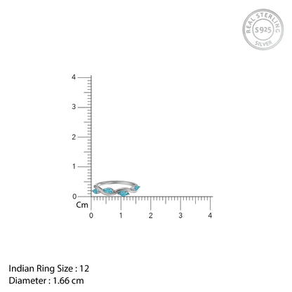 Silver Perseis Ring (Size 12)