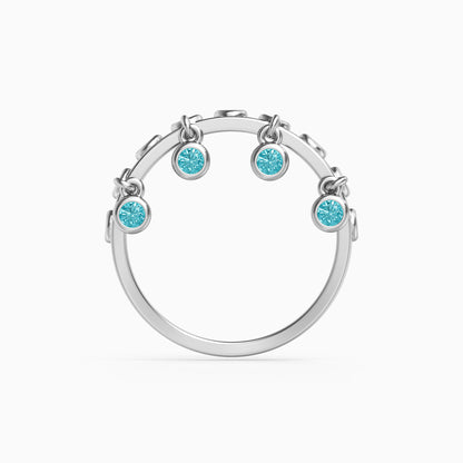 Silver Nyx Ring (Size 12)