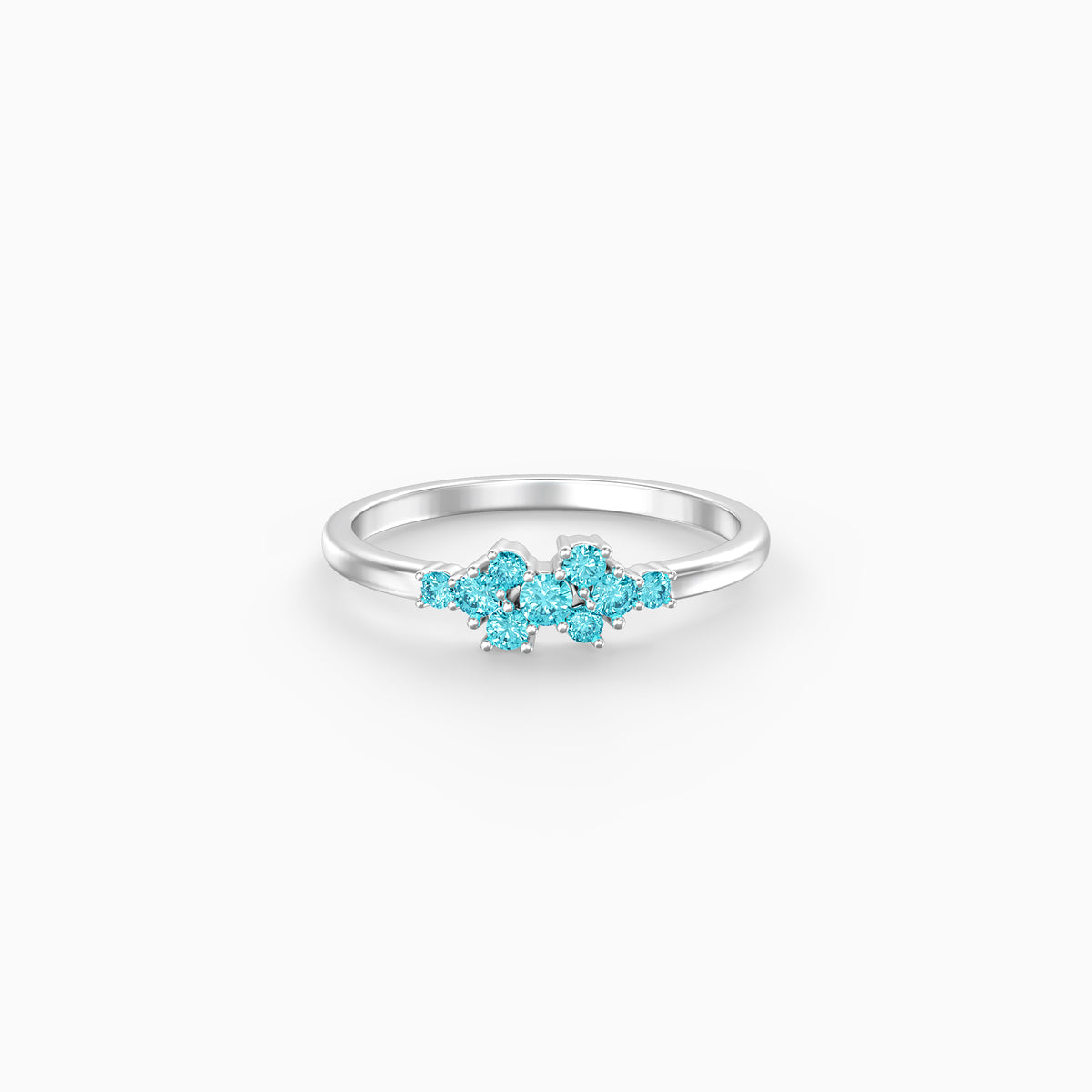Silver Pasithea Ring (Size 12)