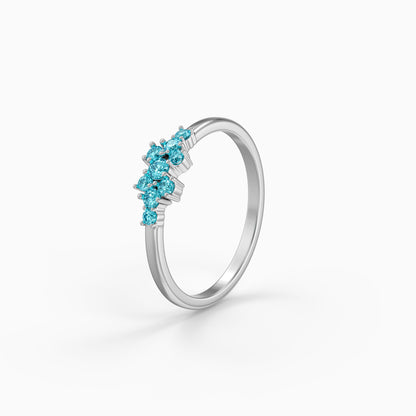 Silver Pasithea Ring (Size 12)