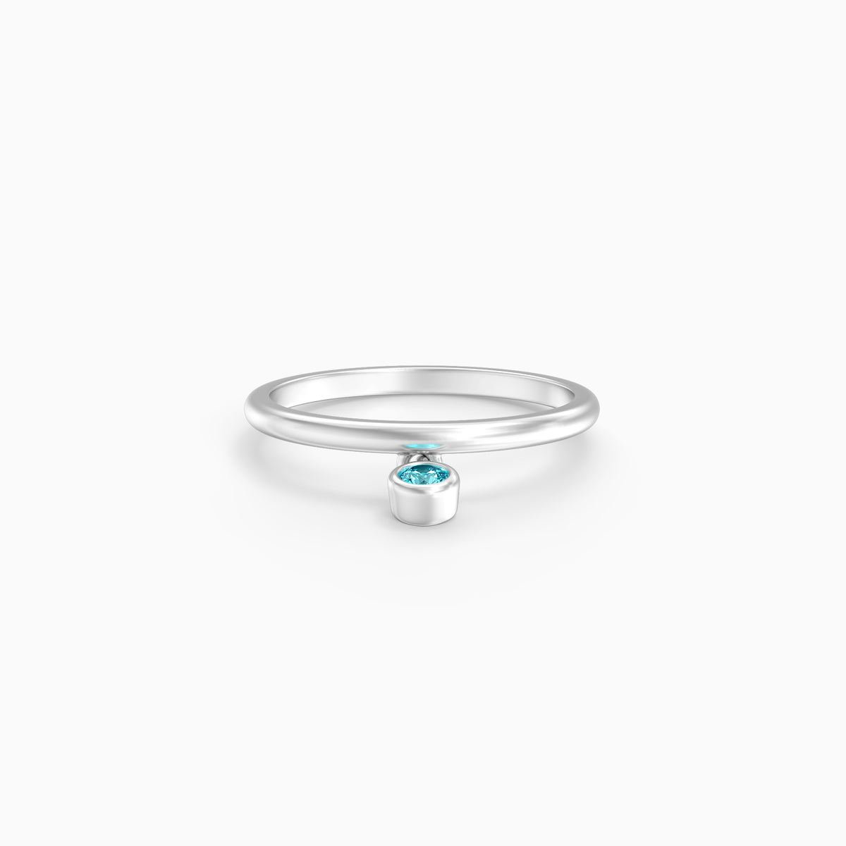 Silver Tethys Ring (Size 12)
