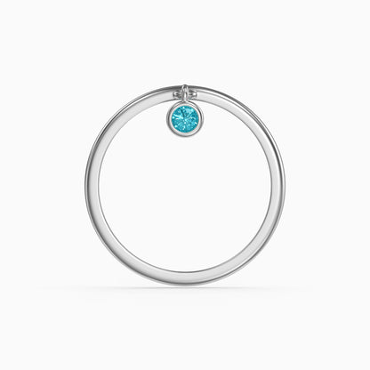 Silver Tethys Ring (Size 12)
