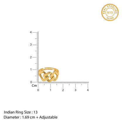 Golden Bondline Ring (Size 13)