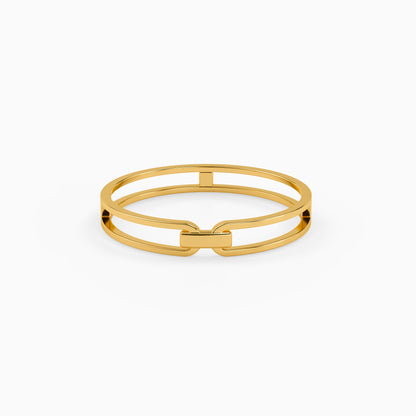 Golden Effortless Grace Ring