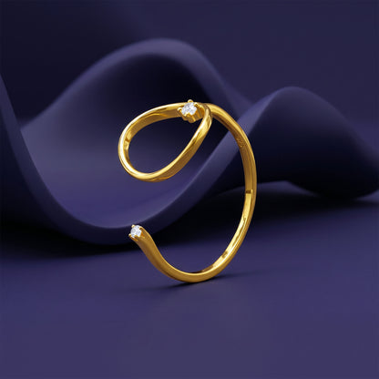 Golden Halo Frame Ring (Size 14)