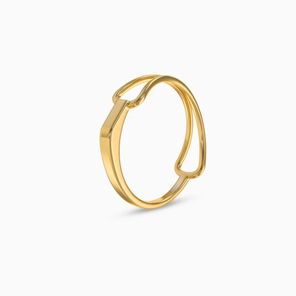 Golden Frame Edge Ring (Size 12)