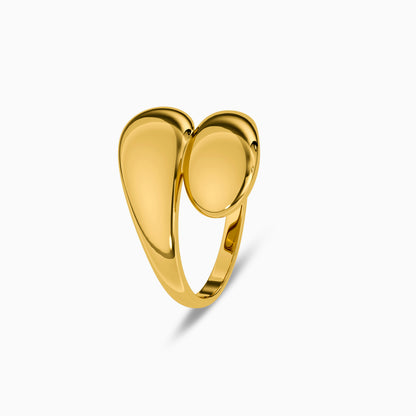Golden SwirlPlay Ring (Size 12)