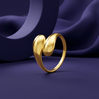 Golden SwirlPlay Ring (Size 12)