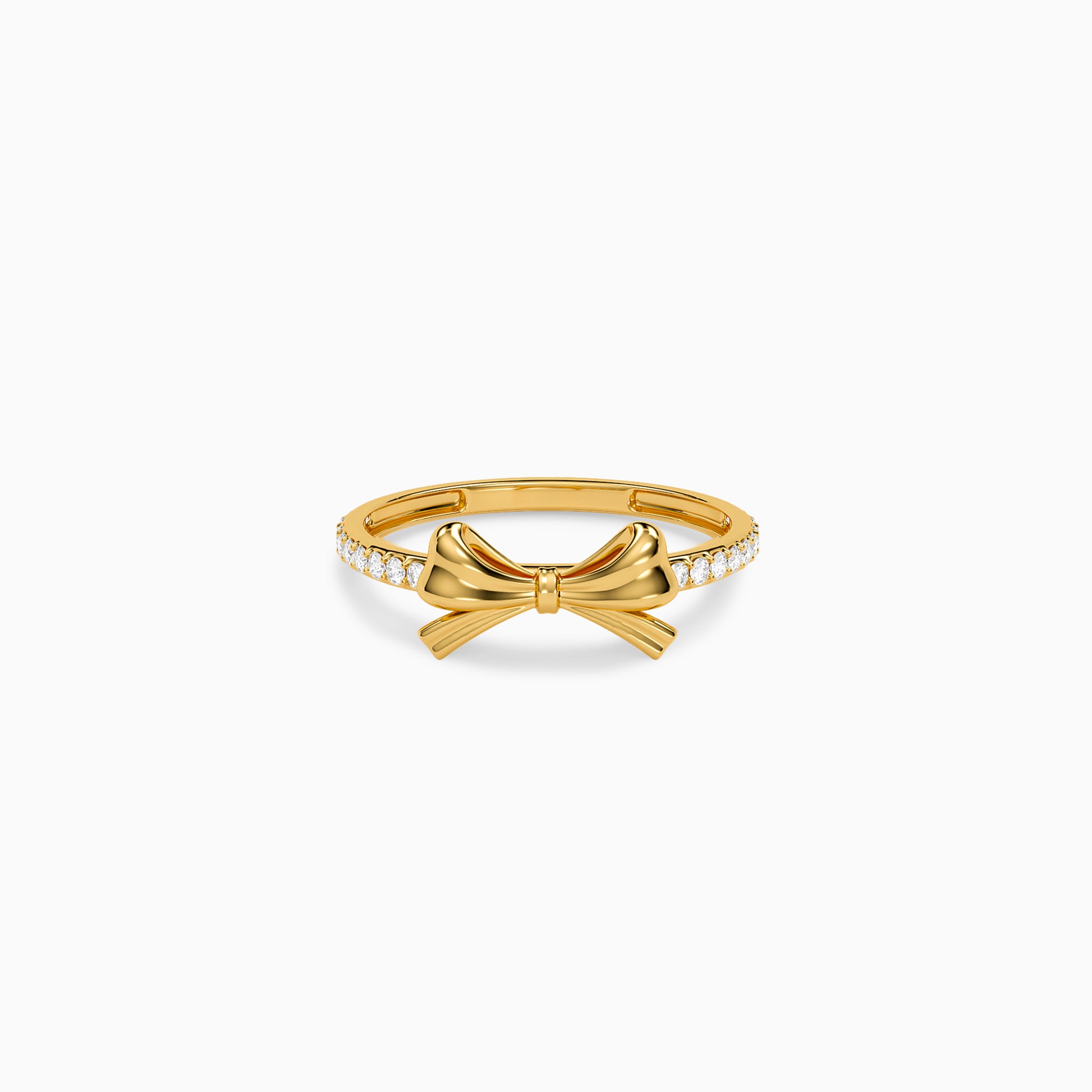 Golden Bowline Ring 