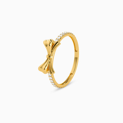 Golden Bowline Ring (Size 12)