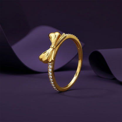Golden Bowline Ring (Size 12)
