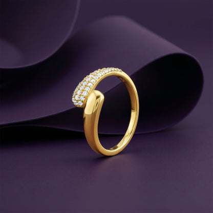 Golden Soft Hug Ring (Size 12)
