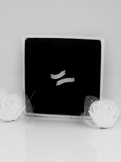 Silver Embrace Leaf Ring