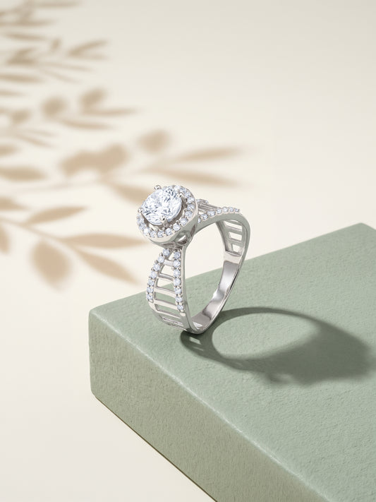 Silver Showstopper Ring (Size 12)