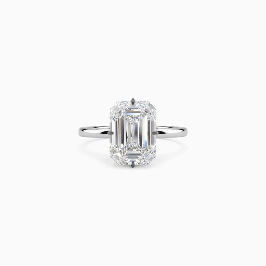 Silver Centre Light Ring (Size 12)