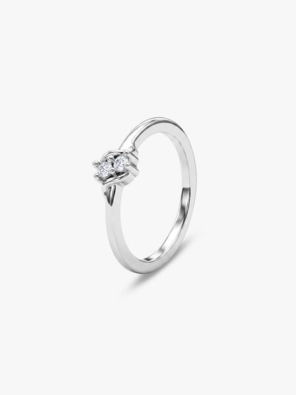 Silver Virelle Radiance Ring (Size 12)