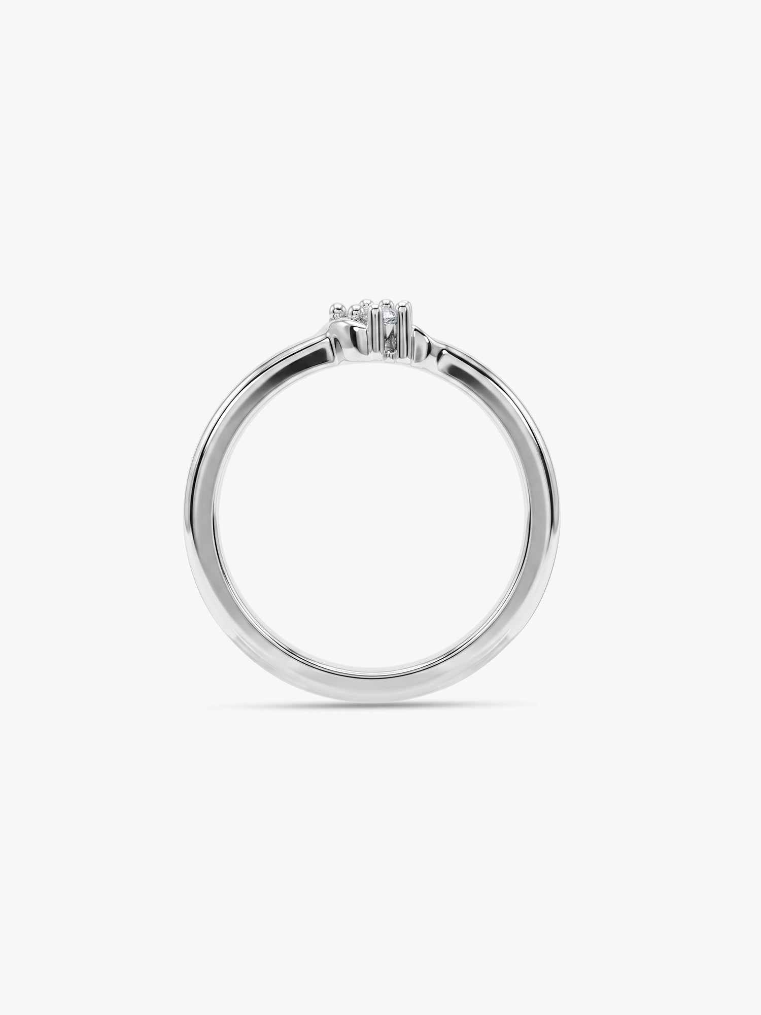 Silver Virelle Radiance Ring (Size 12)
