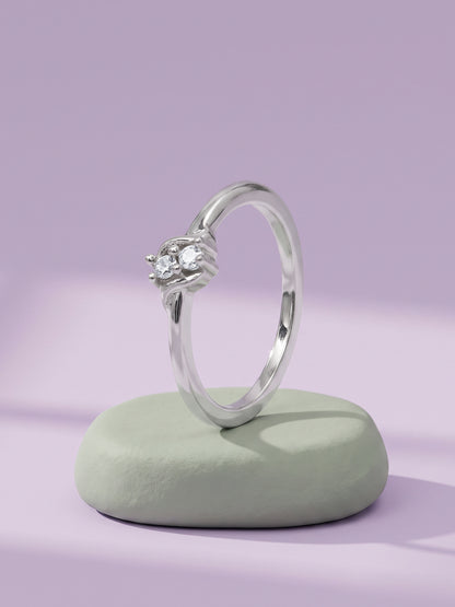 Silver Virelle Radiance Ring (Size 12)